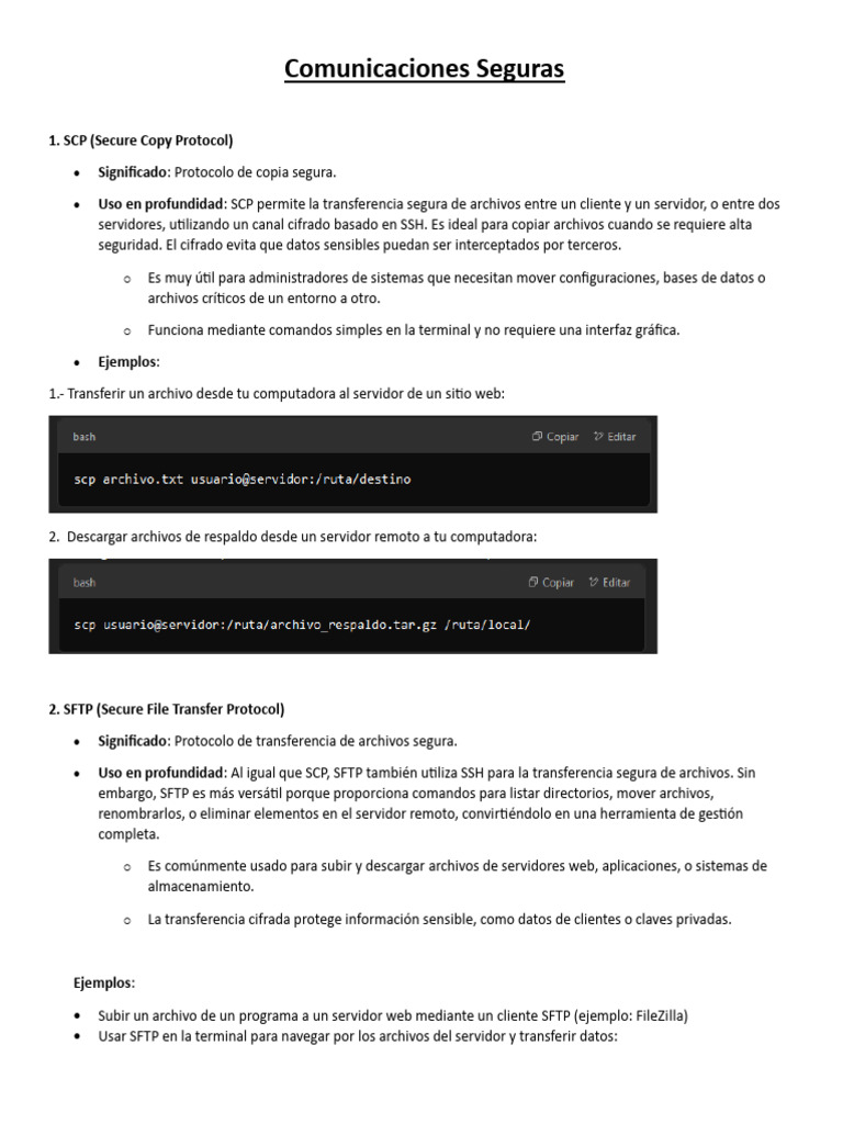 Protocolos de Comunicación Segura | PDF | Transport Layer Security ...