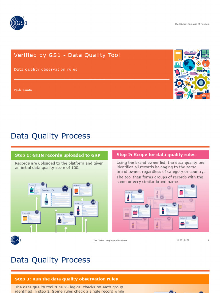 Verified_by_GS1_-_Data_Quality_Tool | PDF | Data Quality | Computing
