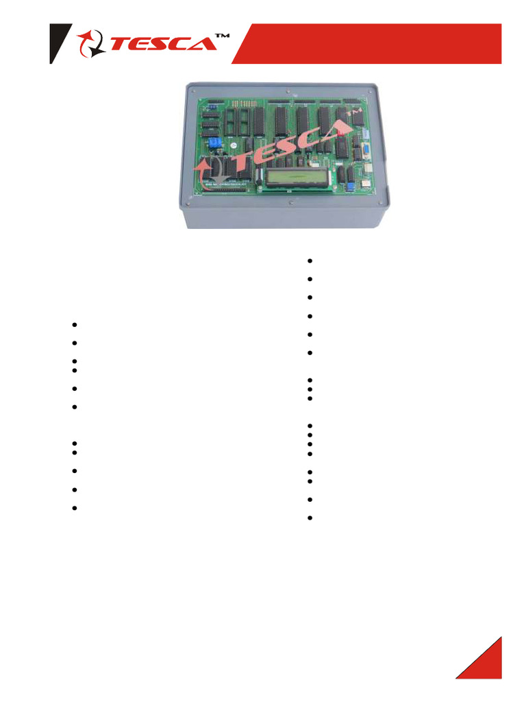 8086 Microprocessor Trainer Kit | PDF | Input/Output | Personal Computers