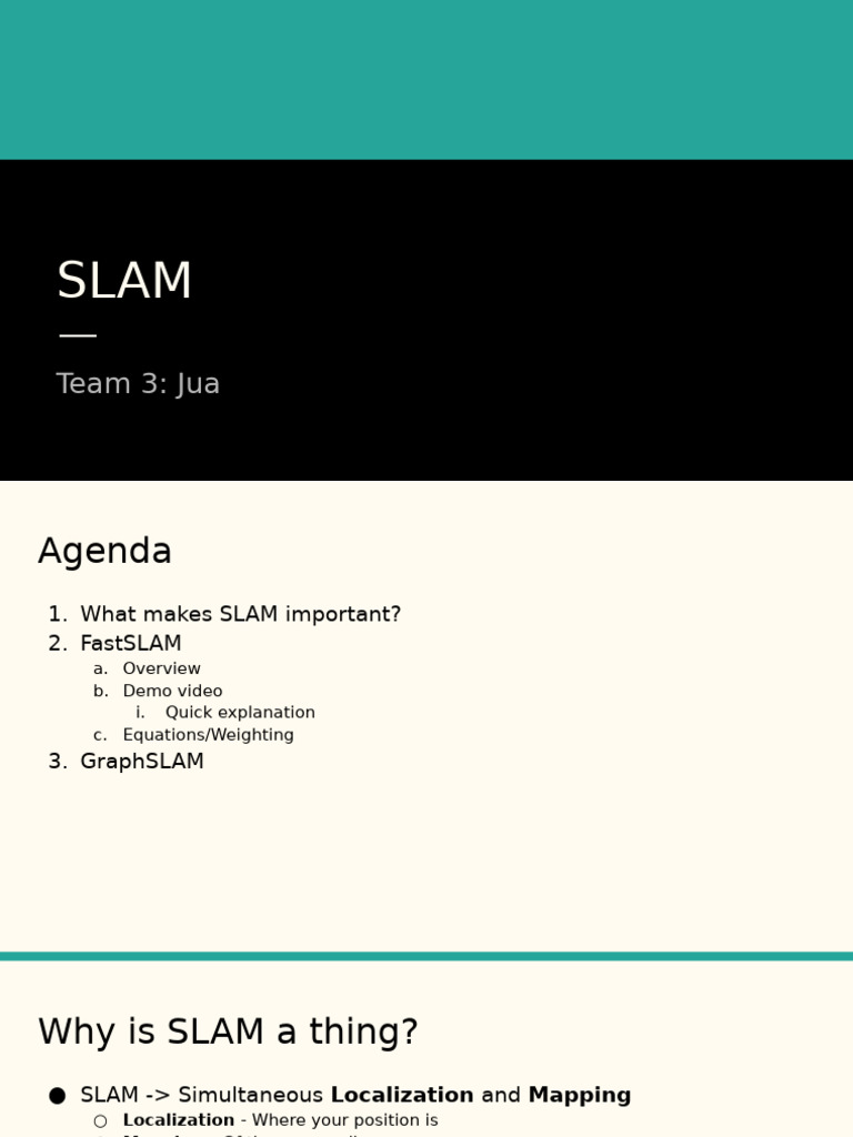 Understanding SLAM: FastSLAM & GraphSLAM | PDF | Applied Mathematics ...