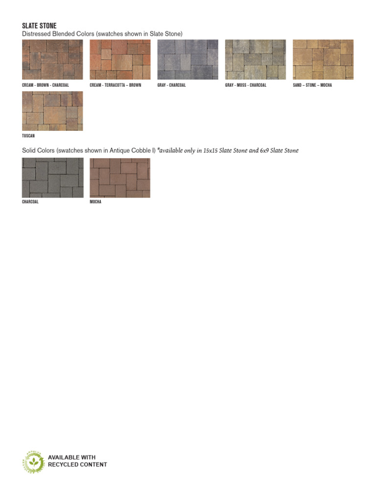 Slate Stone Colors | PDF