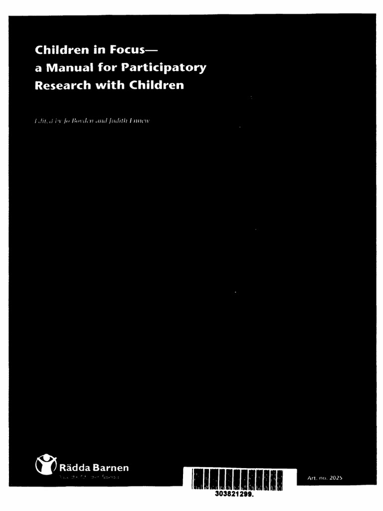 Research With Children STC | PDF