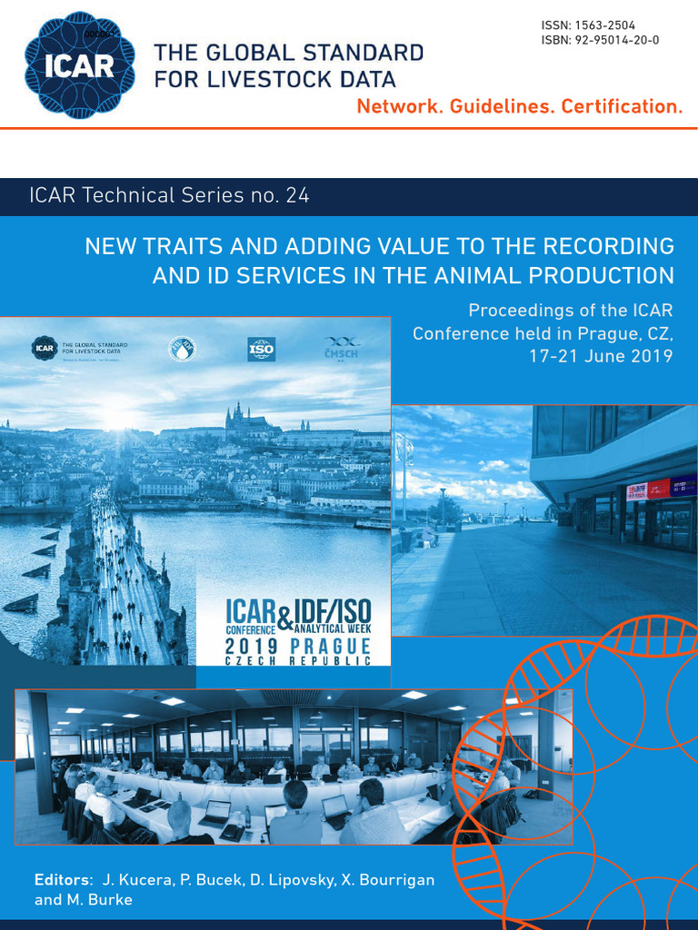 ICAR Technical Series 24 Prague 2019 Proceedings | PDF | Cattle | Dairy