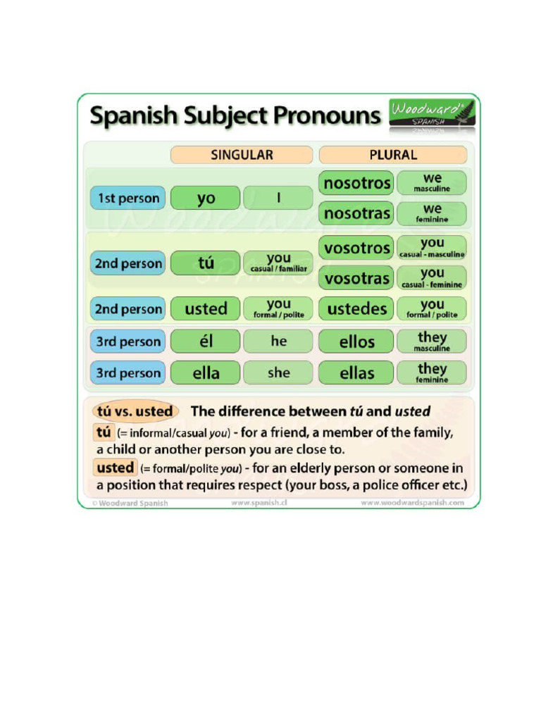 Trying To Pass Spanish 101 | PDF