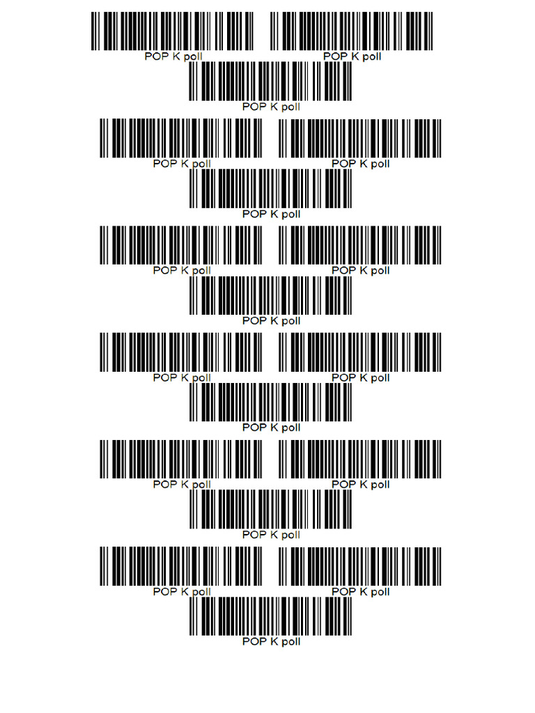 Codigo de Barra | PDF
