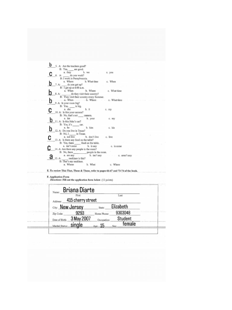 English Bri 1 | PDF