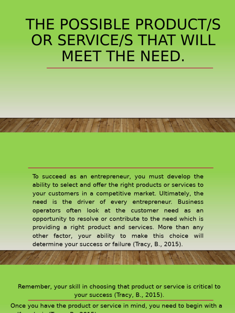 The Possible Product | PDF | Marketing | Goods