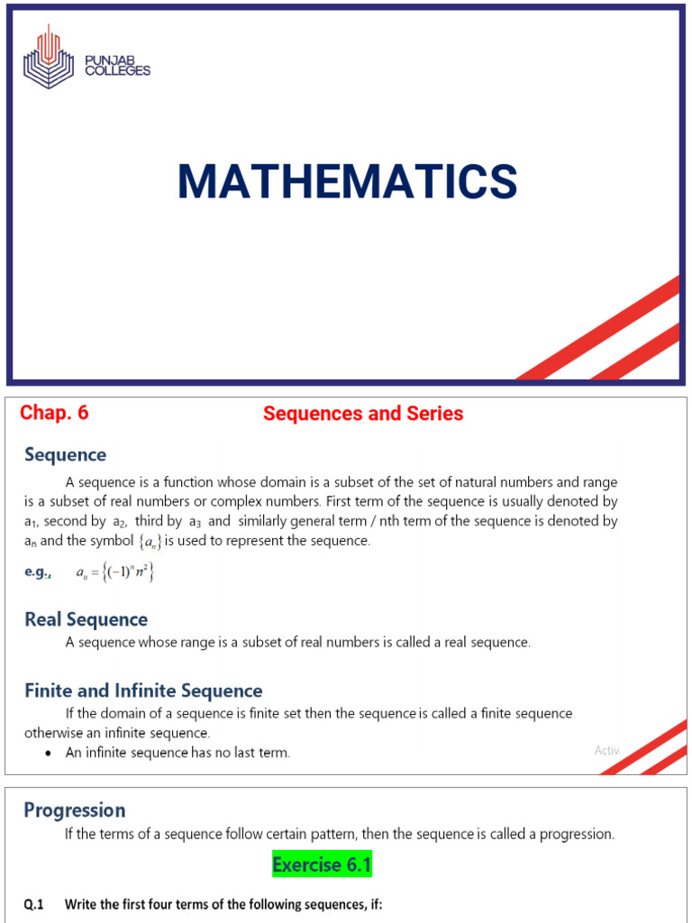 MATHEMATICS 1 | PDF 
