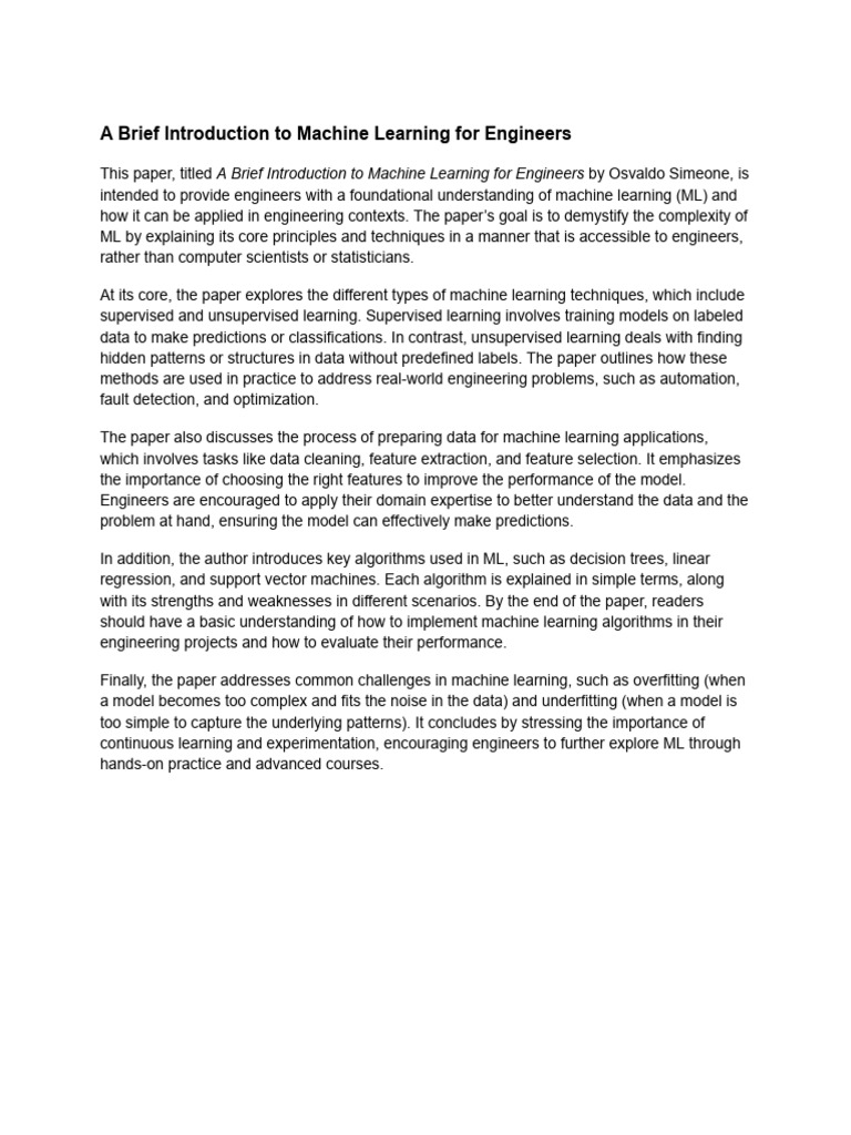 MACHINE LEARNING FOR ENGINEERS OSVALDO SIMEONE PDF visual data 3