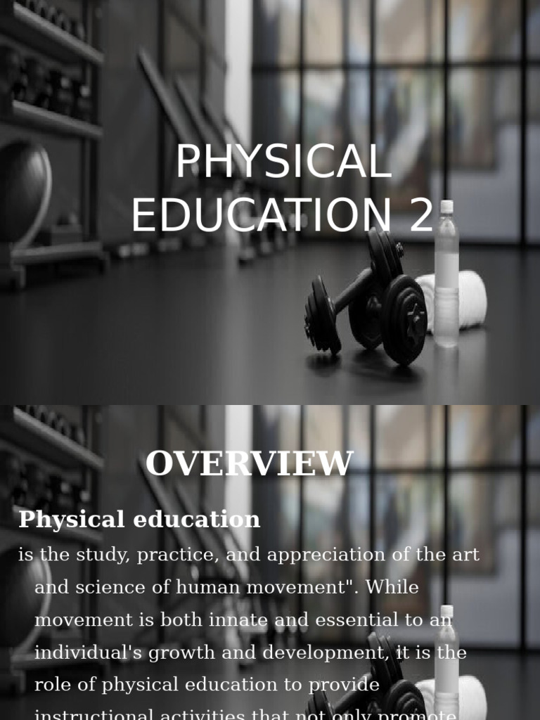 Importance of Physical Education | PDF | Physical Fitness | Physical ...