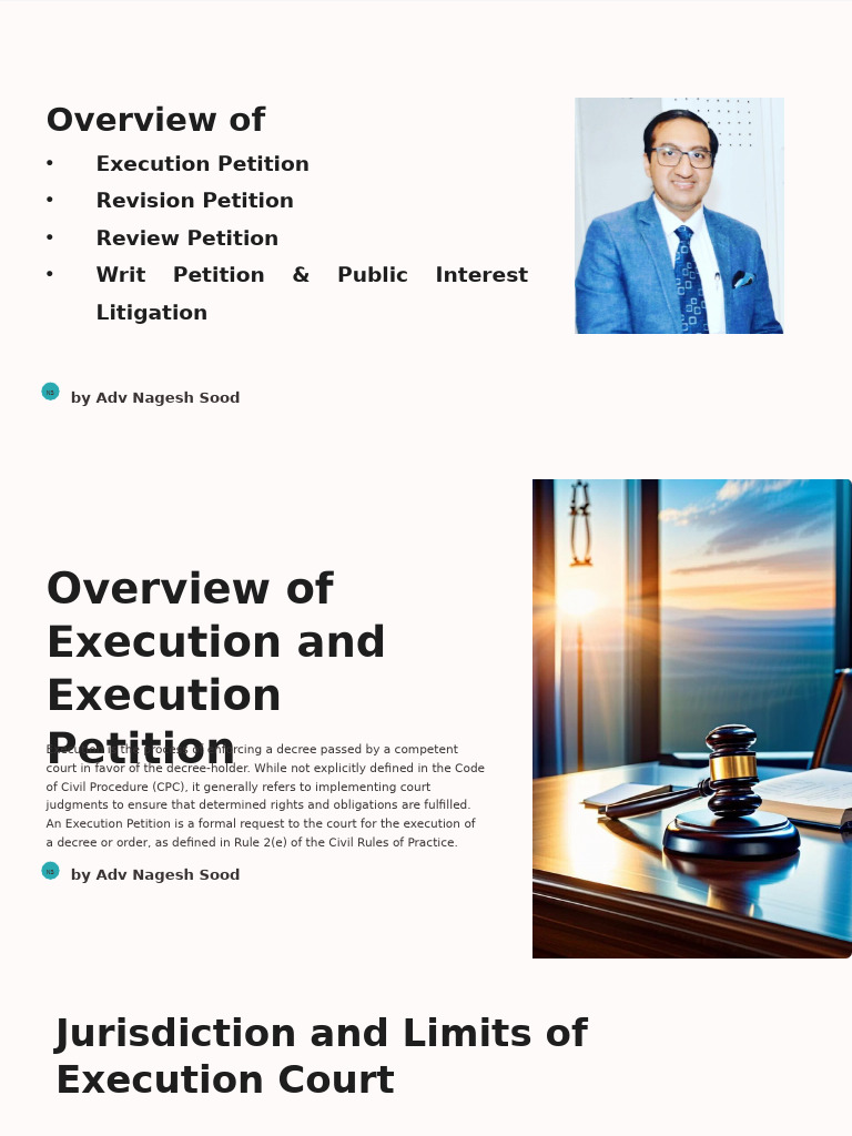 Writ Petition Format Overview | PDF | Writ | Judgment (Law)