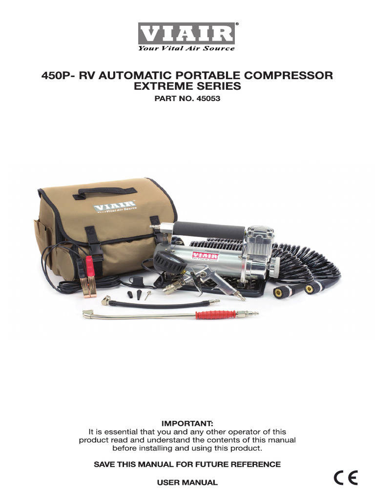 450P-RV Portable Compressor Safety Guide | PDF | Fuse (Electrical ...
