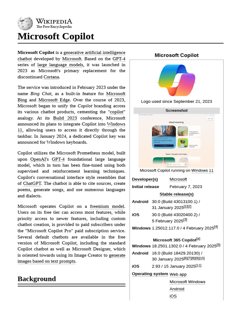 Microsoft Copilot Pdf Microsoft Software