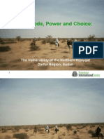 Presentation: Livelihoods, Power and Choice