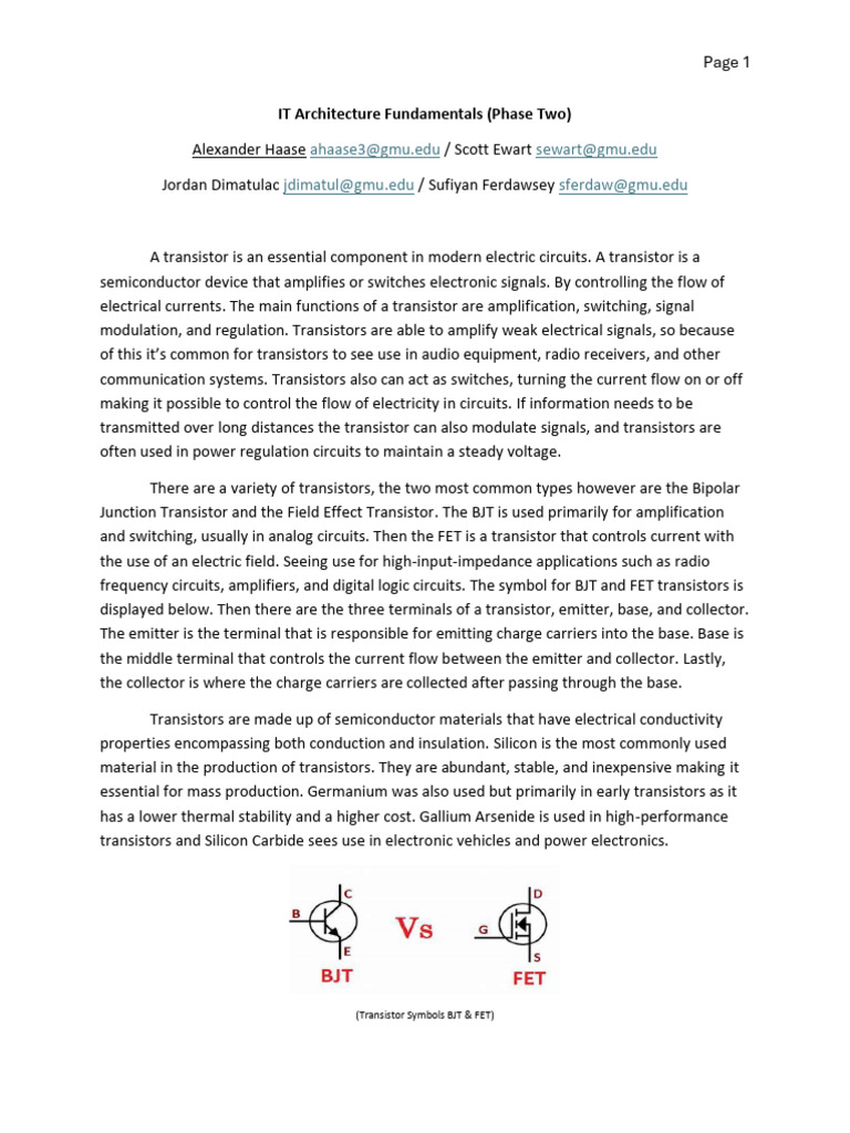 Understanding Transistors and Diodes | PDF | Transistor | Diode