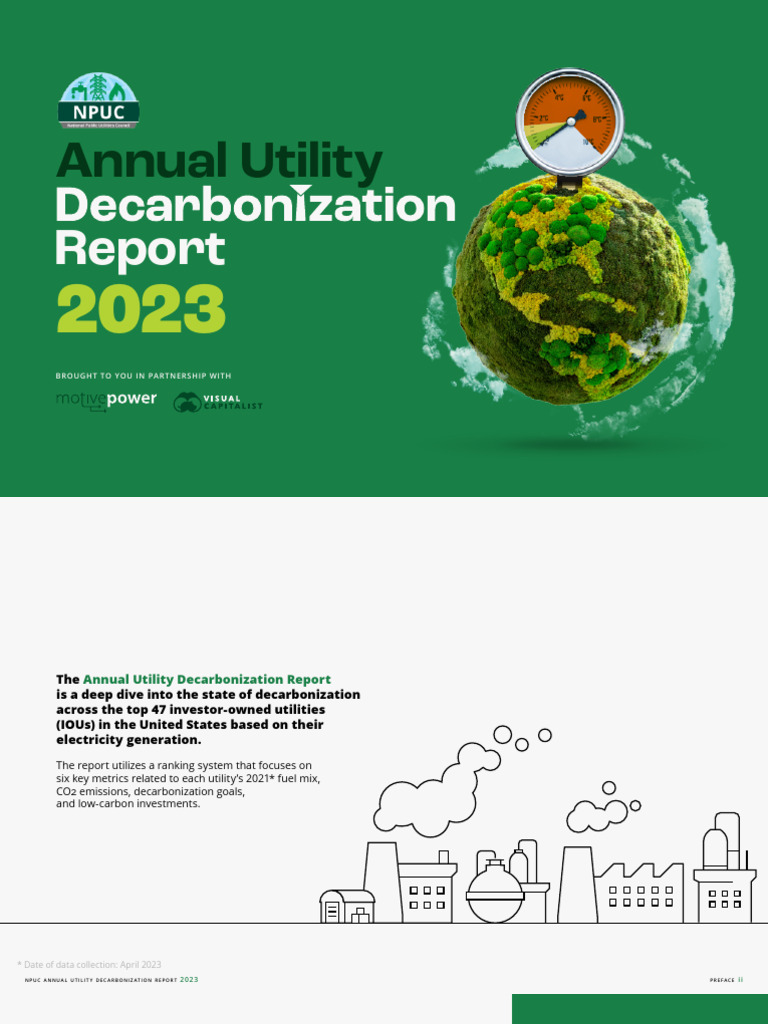 Utility Decarbonization Insights | PDF | Climate Change Mitigation ...