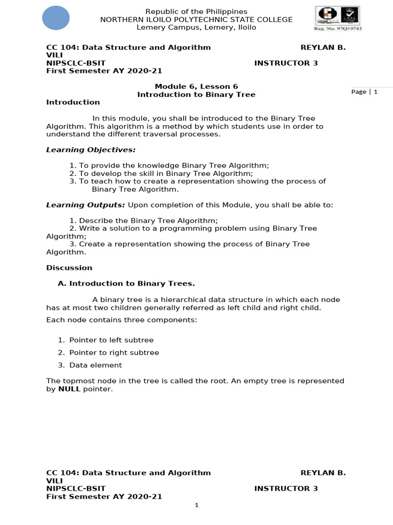 Module_6 | PDF | Algorithms And Data Structures