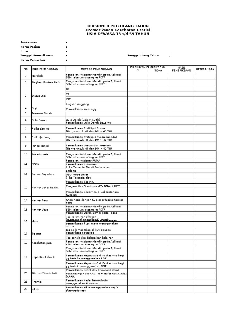 Form PKG 2025 | PDF