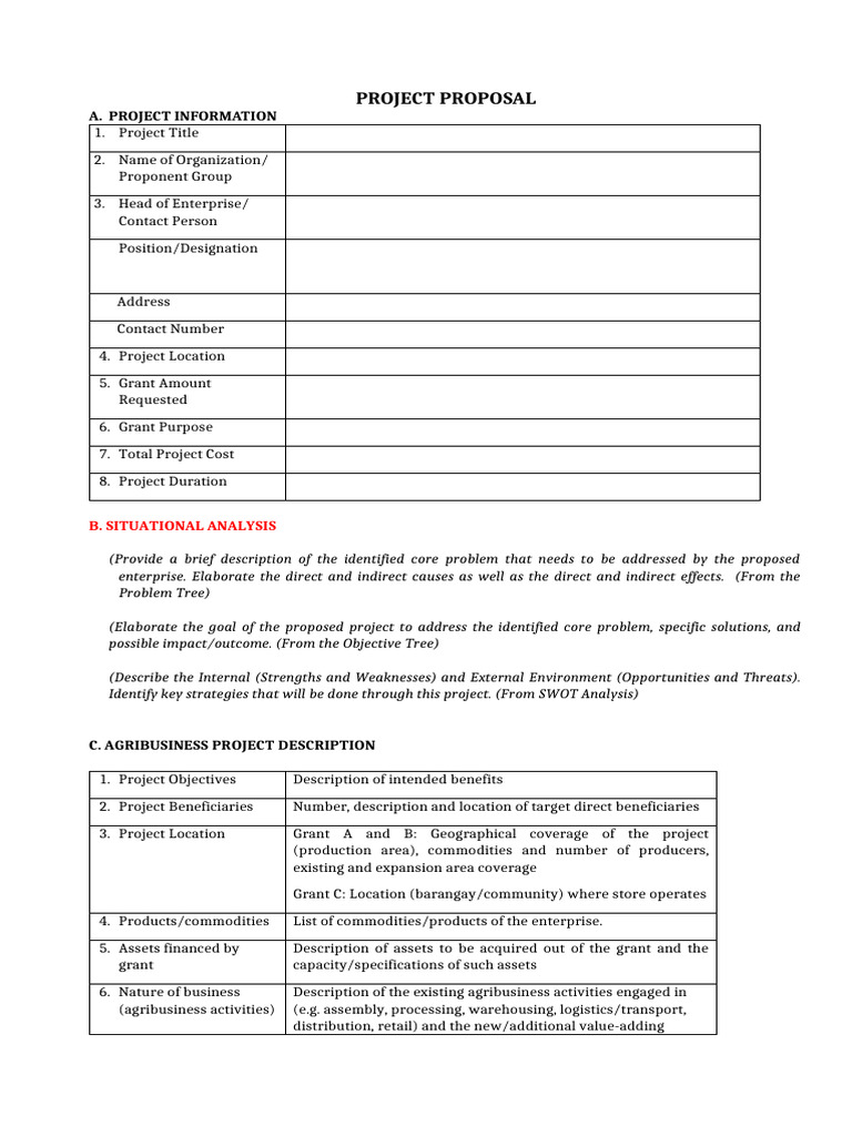Barangay Agribusiness Project Proposal | PDF | Income Statement | Income
