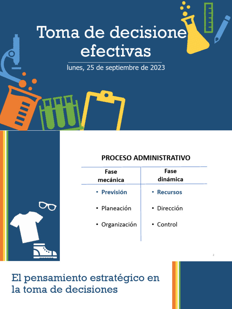 Estrategias para Decisiones Efectivas | PDF | Planificación | Toma de ...