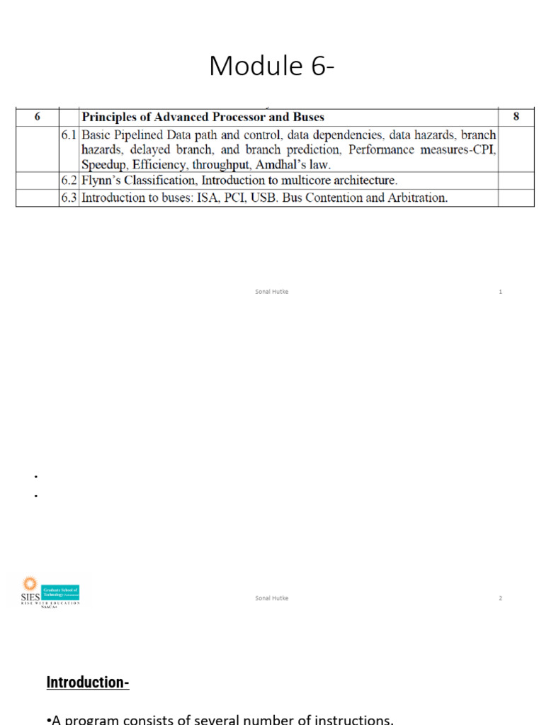 Flynn's Classification and Pipeline Hazards | PDF | Computer ...