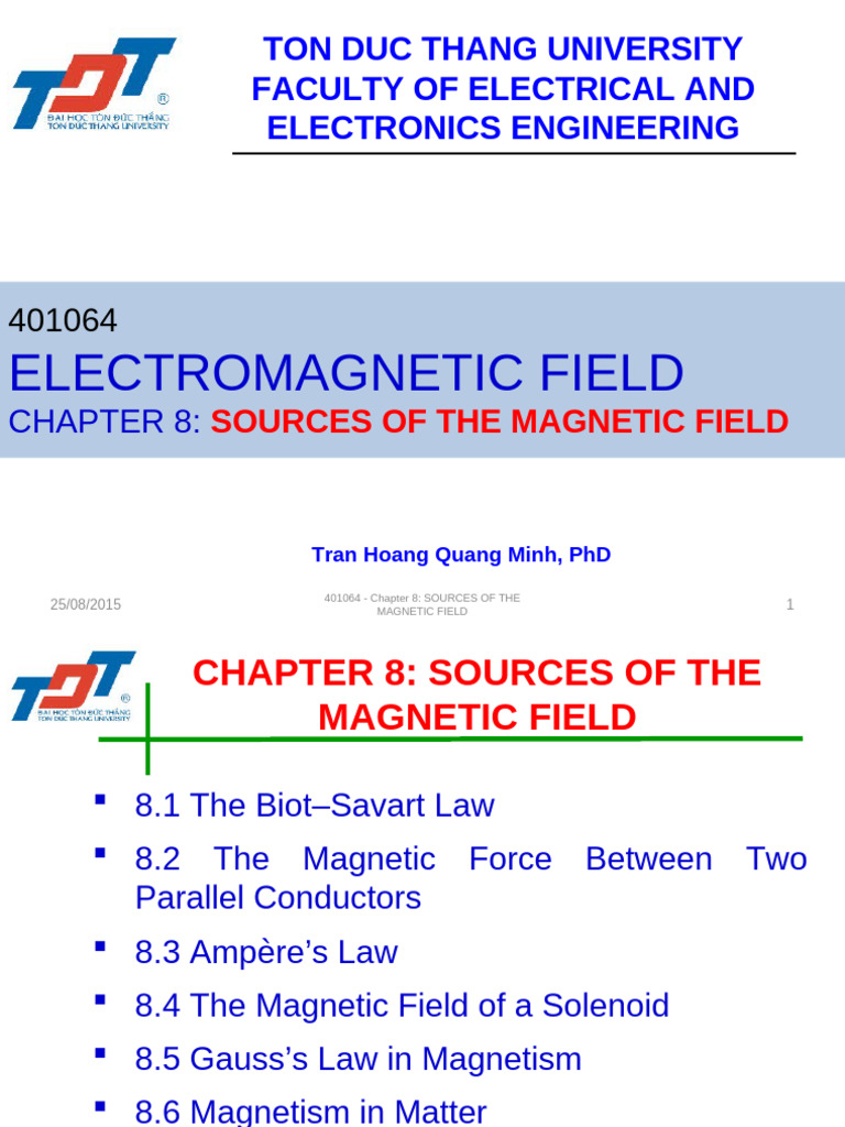 Sources of Magnetic Field Explained | PDF | Magnetic Field | Magnetism