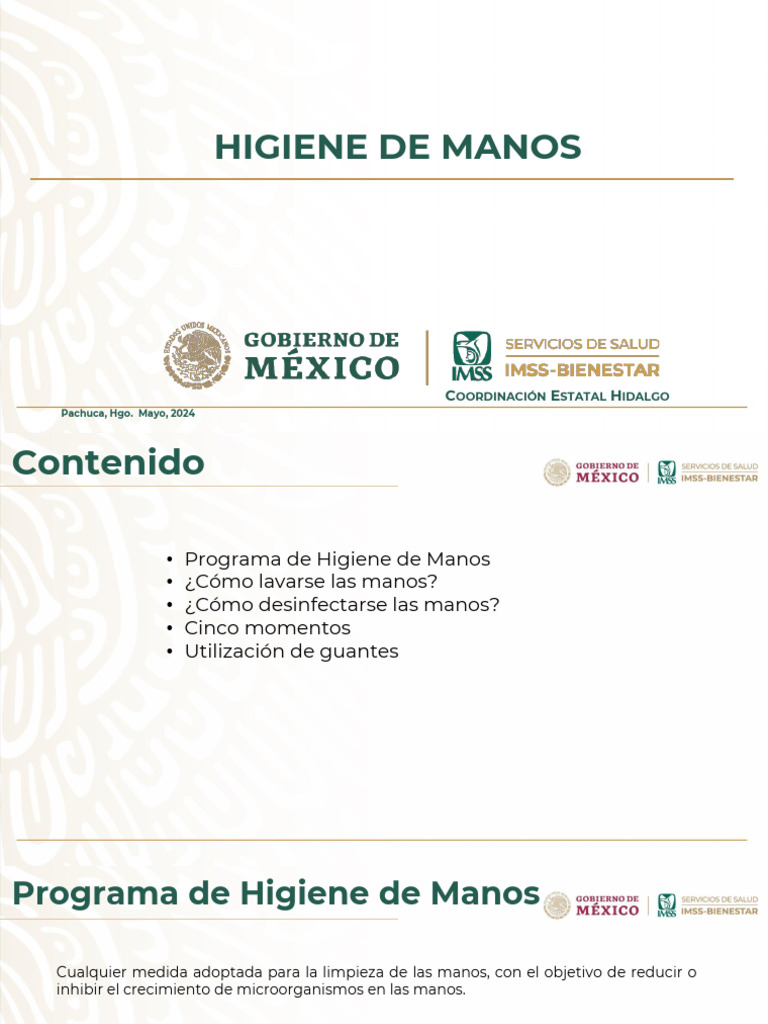 Higiene de Manos en Atención Sanitaria | PDF | Lavado de manos | Higiene
