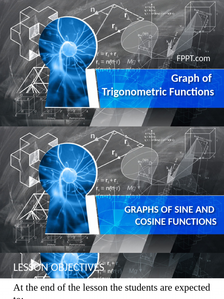 Graphing Sine and Cosine Functions | PDF | Trigonometric Functions ...