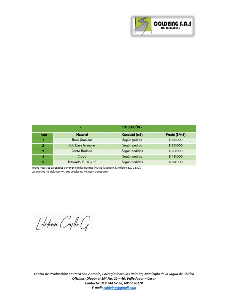 Portafolio Coldeing - 2024 | PDF