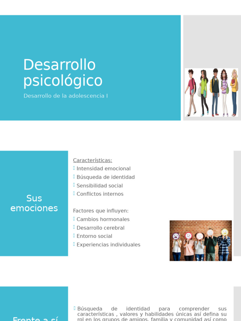 Desarrollo Psicológico en la Adolescencia | PDF | Las emociones | Adultos