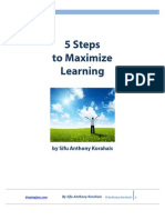 5 Steps to Maximize Learning