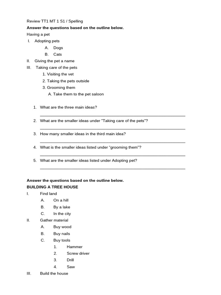 Outlining | PDF | Botany | Agriculture