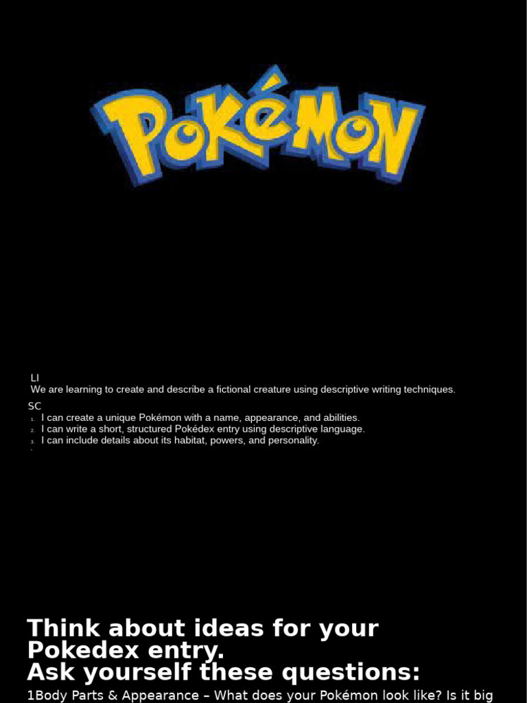 Pokemon | PDF