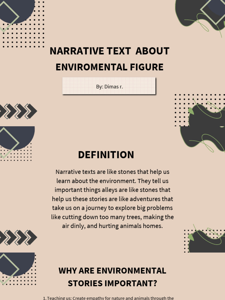 Environmental Narratives: Inspiring Action | PDF