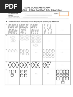 Soal Matematika Kelas 4 Pola Gambar Dan Pola Bilangan Kurikulum Merdeka ...