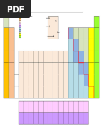 8th Grade Science STAAR Reference Sheet | PDF | Metals | Periodic Table