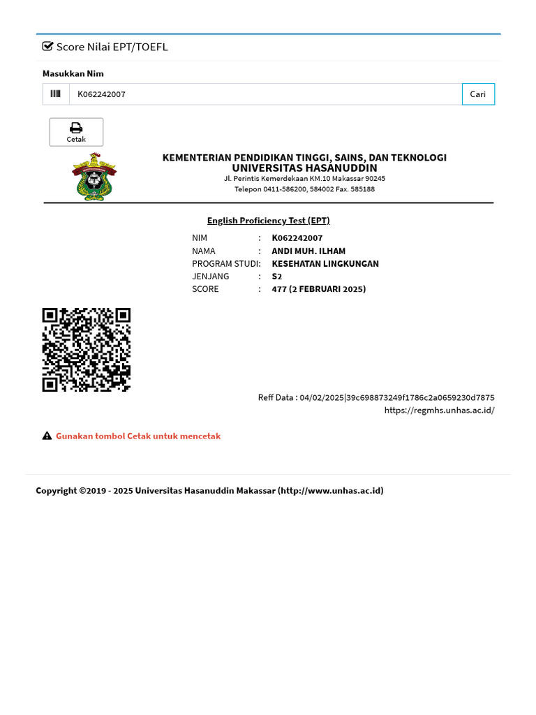 Score Etp | PDF