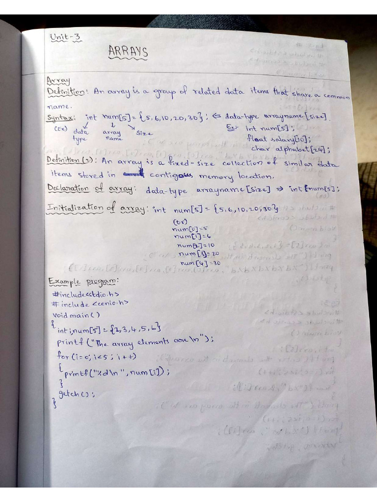 IP Unit 3 and 5 Notes - Compressed | PDF