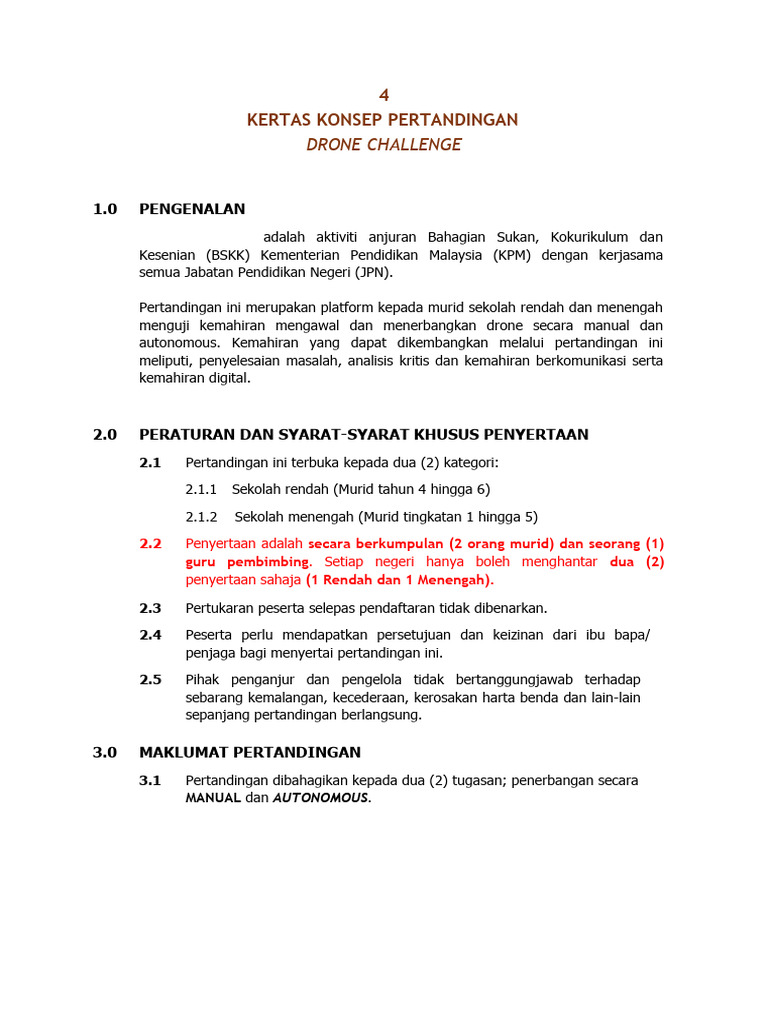 Drone Challenge 2025 | PDF