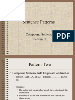 Sentence Patterns 2