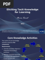 Download Eliciting Tacit Knowledge for Learning by ADB Knowledge Solutions SN82505208 doc pdf