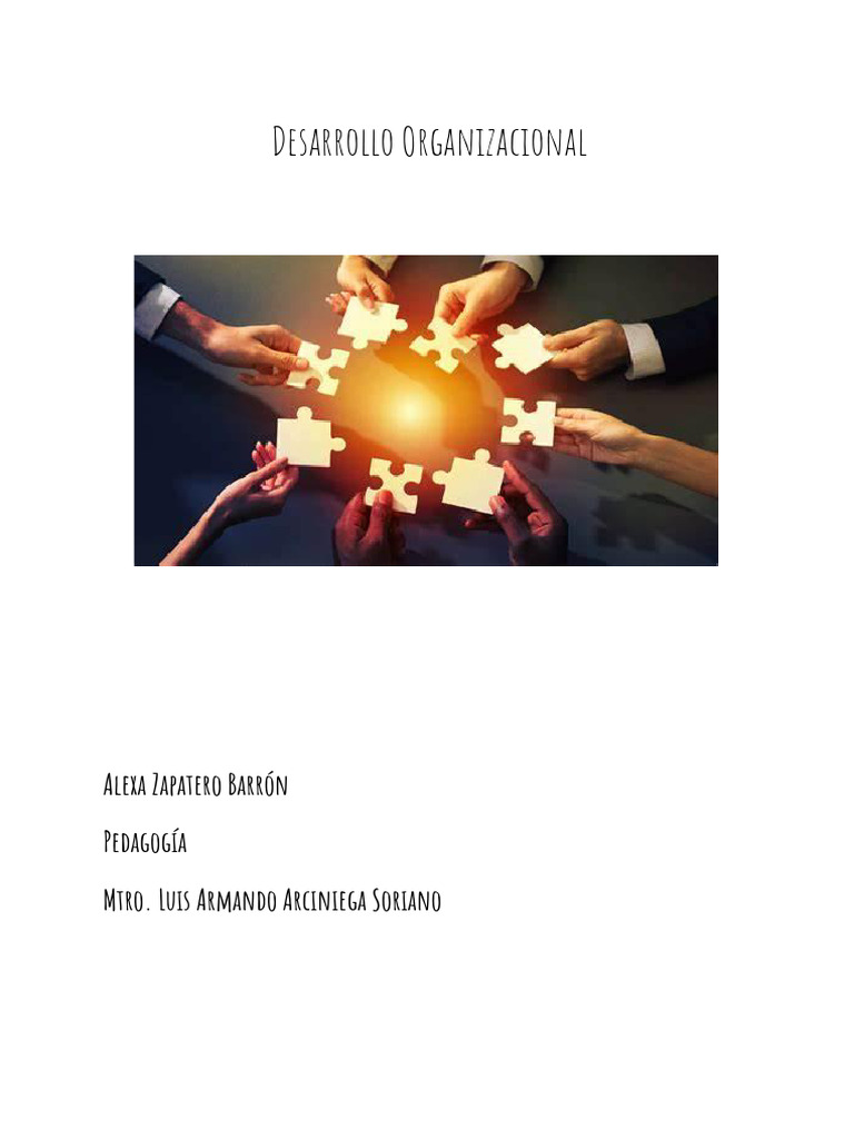 Desarrollo Organizacional | PDF | Business
