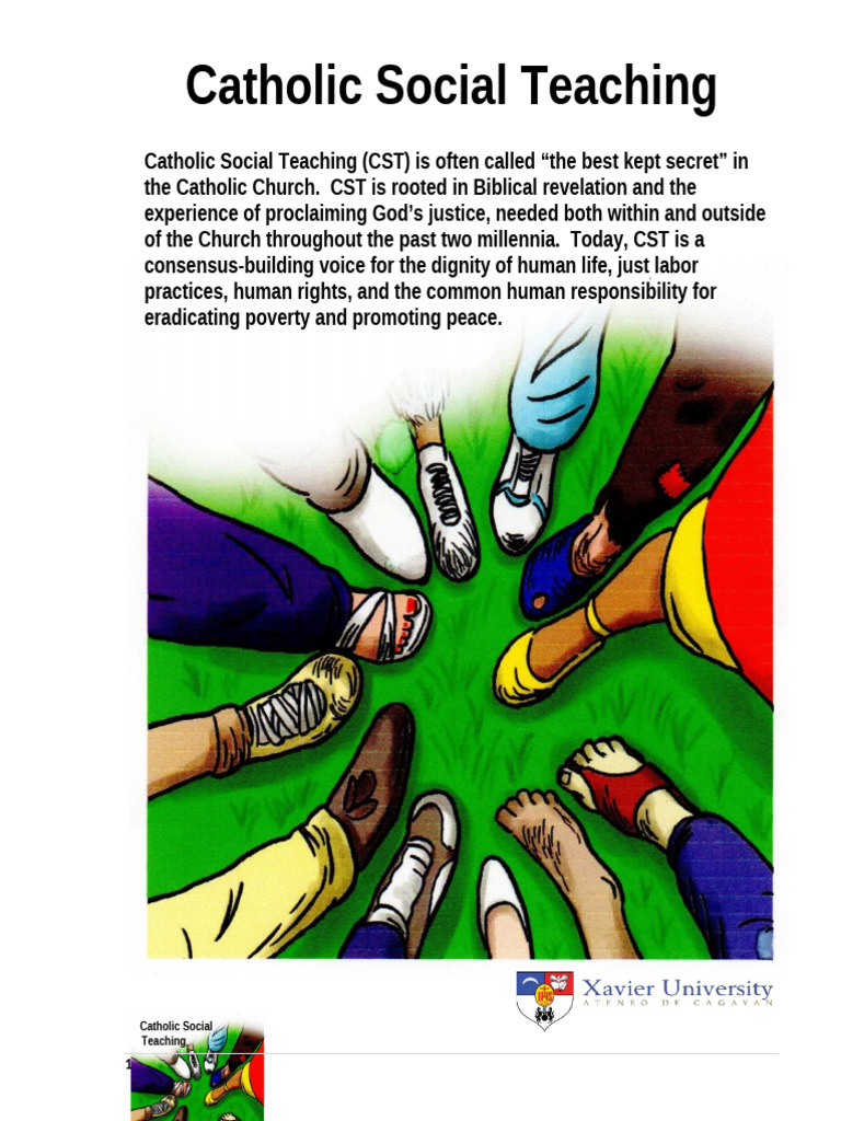Understanding Catholic Social Teaching | PDF | Karl Marx | Socialism