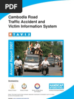 Download 2007 Cambodia Road Traffic Accident and Victim Information System RTAVIS by Chariya SN82506661 doc pdf