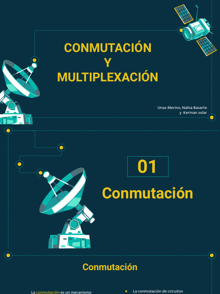 TRABAJO CONMUTACIÓN Y MULTIPLEXACIÓN | PDF | Red de computadoras ...