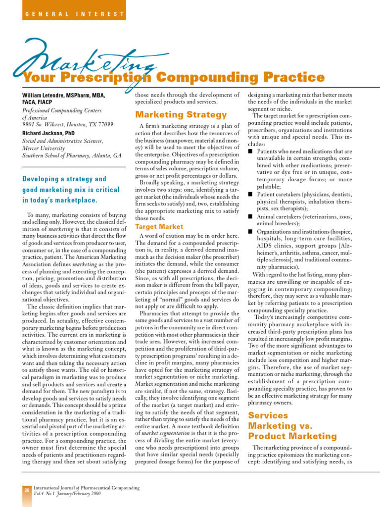 IJPC - 04 - 1 - 36 - Marketing Your Prescription Compounding Practice ...