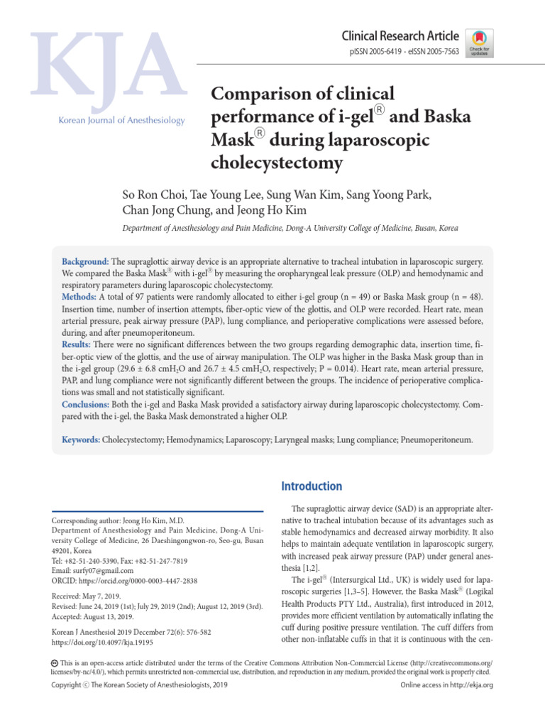 Comparision of Igel and Basca | PDF | Medicine | Surgery