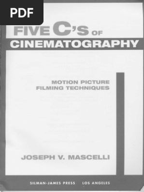 5 cs of cinematography pdf