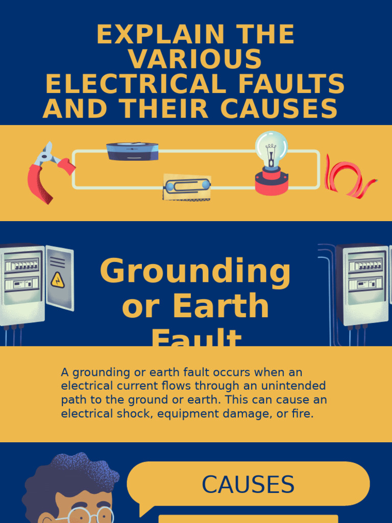 Electrical Faults: Causes and Solutions | PDF | High Voltage ...