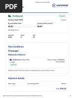 Trainline Expense Receipt - April 2023 | PDF